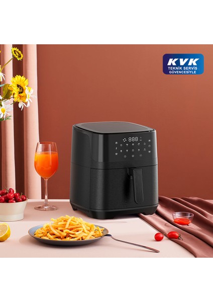 Mi Upany 7L XXL PLUS  Air Fryer Yağsız Fritöz KVK Teknik Servis Güvencesinde