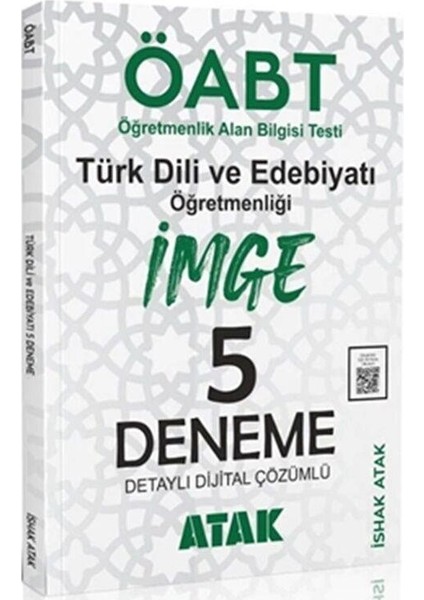 ÖABT Türk Dili Edebiyatı Öğretmenliği İmge 5 Deneme