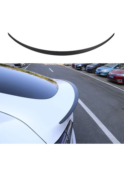 Tesla model y bagaj üstü spoiler siyah boyalı