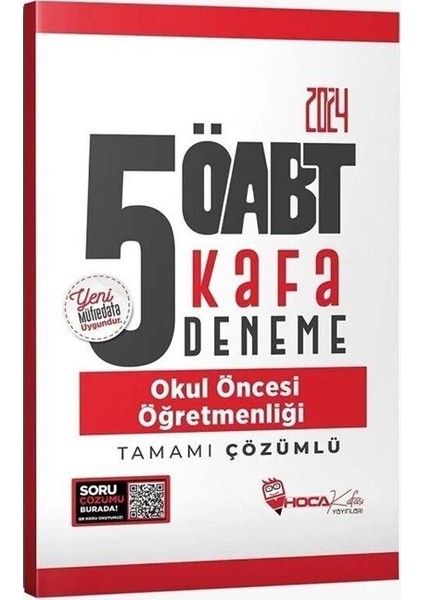 2024 ÖABT Okul Öncesi Öğretmenliği 5 Kafa Deneme