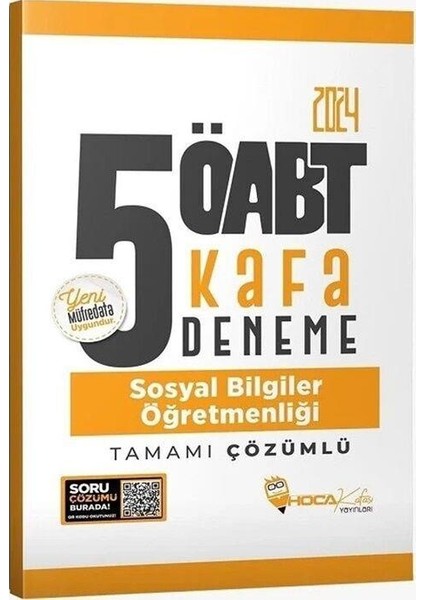 2024 ÖABT Sosyal Bilgiler Öğretmenliği 5 Kafa Deneme Çözümlü