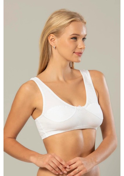 Kadın Penye Body Sütyen 2475 - 2 Adet