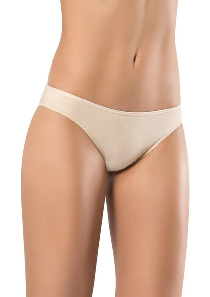 Kadın Likralı Bikini Külot 7105 - 3 Adet