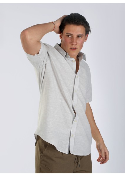 Regular Fit Gri Erkek Gömlek 242 Lcm 241012 Andre Gri fiyatları