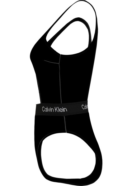 Calvin Klein Siyah Kadın Mayo Cut Out One Pıece - Rp KW0KW02357BE