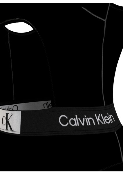 Calvin Klein Siyah Kadın Mayo Cut Out One Pıece - Rp KW0KW02357BE