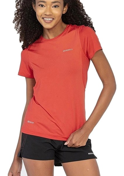Pembe Kadın O Yaka Normal Kalıp Baskılı T-Shirt M23TINT_TINT