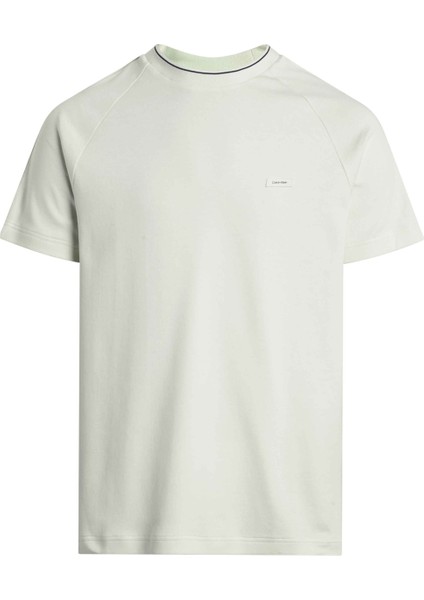 Bisiklet Yaka Mavi Erkek T-Shirt K10K112529CGA