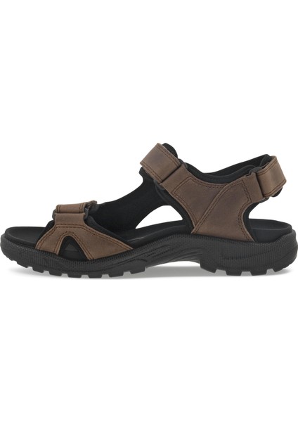 Nubuk Kahve Erkek Sandalet Onroads M Cocoa Brown Black