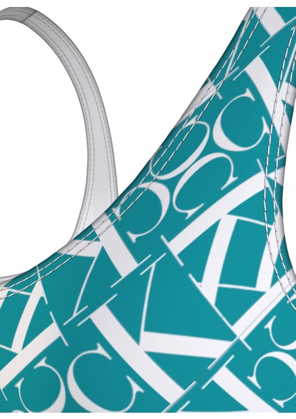 Mavi - Beyaz Kadın Bikini Üst Bralette-Rp-Prınt KW0KW024840G1 modelleri