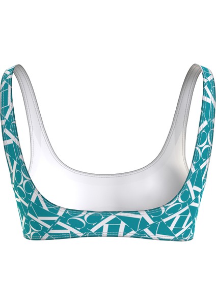 Mavi - Beyaz Kadın Bikini Üst Bralette-Rp-Prınt KW0KW024840G1 indirimleri