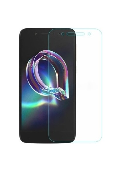 Alcatel Idol 5 Uyumlu Ekran Koruyucu Screen Protector Tempered Glass Kristal Netliğinde %100 Hd Görüntü, Yüksek Kalite Kırılmaz Temperli Cam