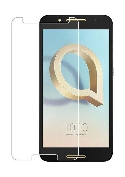 Alcatel A7 Uyumlu Ekran Koruyucu Screen Protector Tempered Glass Kristal Netliğinde %100 Hd Görüntü, Yüksek Kalite Kırılmaz Temperli Cam