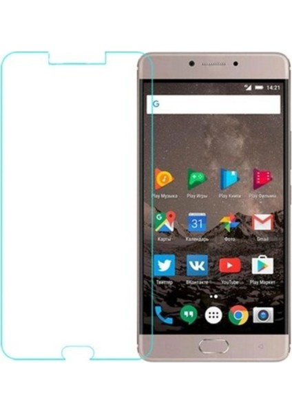 Casper Via V8C Uyumlu Ekran Koruyucu Screen Protector Tempered Glass Kristal Netliğinde %100 Hd Görüntü, Yüksek Kalite Kırılmaz Temperli Cam