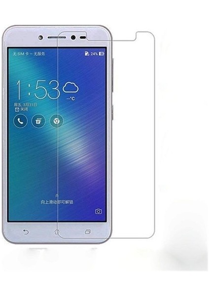 Asus Zenfone Live ZB501KL Uyumlu Ekran Koruyucu Screen Protector Tempered Glass Kristal Netliğinde %100 Hd Görüntü, Yüksek Kalite Kırılmaz Temperli Cam