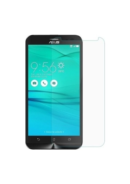Asus Zenfone Go ZB552KL Uyumlu Ekran Koruyucu Screen Protector Tempered Glass Kristal Netliğinde %100 Hd Görüntü, Yüksek Kalite Kırılmaz Temperli Cam