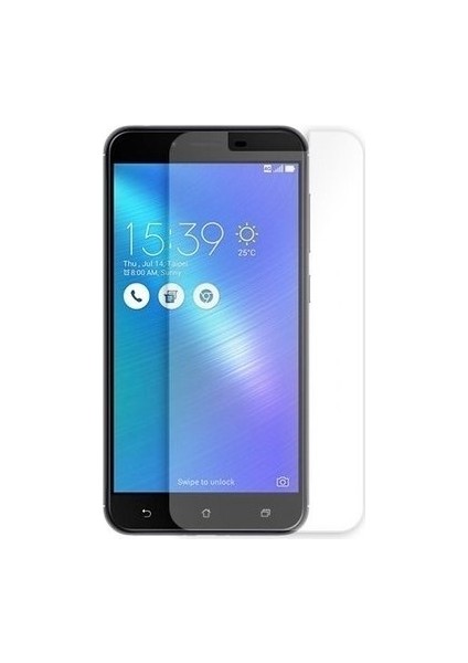 Asus Zenfone 3 Max ZC553KL Uyumlu Ekran Koruyucu Screen Protector Tempered Glass Kristal Netliğinde %100 Hd Görüntü, Yüksek Kalite Kırılmaz Temperli Cam