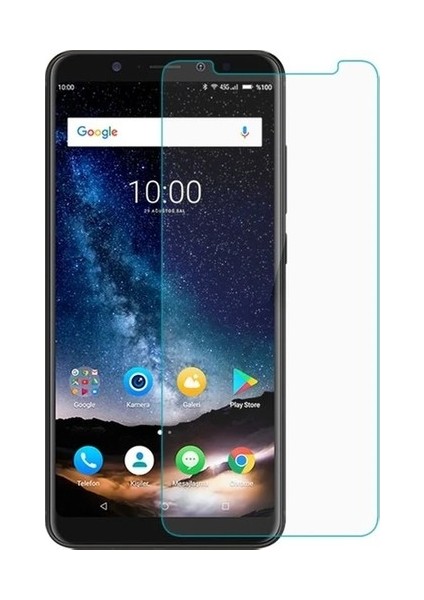 Casper Via G1 Plus Uyumlu Ekran Koruyucu Screen Protector Tempered Glass Kristal Netliğinde %100 Hd Görüntü, Yüksek Kalite Kırılmaz Temperli Cam