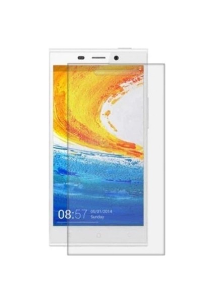 General Mobile Discovery Elite E7 Uyumlu Ekran Koruyucu Screen Protector Tempered Glass Kristal Netliğinde %100 Hd Görüntü, Yüksek Kalite Kırılmaz Temperli Cam
