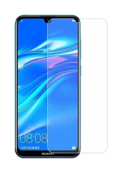 Huawei Y7 Uyumlu Ekran Koruyucu Screen Protector Tempered Glass Kristal Netliğinde %100 Hd Görüntü, Yüksek Kalite Kırılmaz Temperli Cam