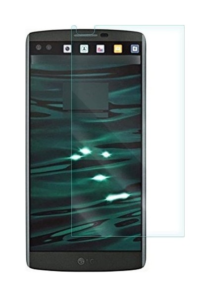 Lg V10 Uyumlu Ekran Koruyucu Screen Protector Tempered Glass Kristal Netliğinde %100 Hd Görüntü, Yüksek Kalite Kırılmaz Temperli Cam