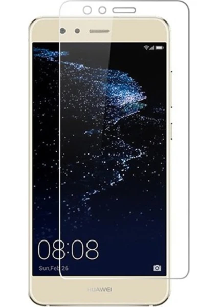 Huawei P10 Lite Uyumlu Ekran Koruyucu Screen Protector Tempered Glass Kristal Netliğinde %100 Hd Görüntü, Yüksek Kalite Kırılmaz Temperli Cam