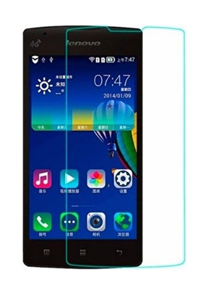 Lenovo A1000 Uyumlu Ekran Koruyucu Screen Protector Tempered Glass Kristal Netliğinde %100 Hd Görüntü, Yüksek Kalite Kırılmaz Temperli Cam