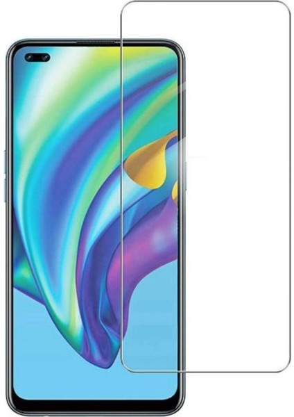 Oppo Reno 4 Lite Uyumlu Ekran Koruyucu Screen Protector Tempered Glass Kristal Netliğinde %100 Hd Görüntü, Yüksek Kalite Kırılmaz Temperli Cam
