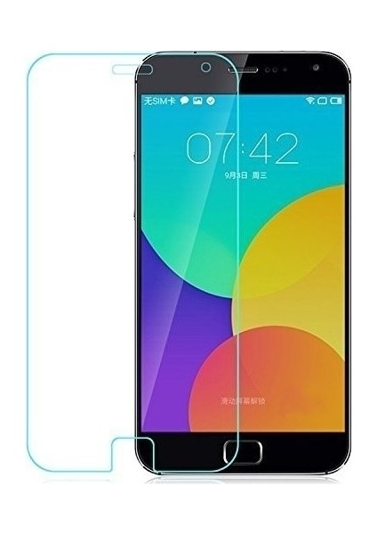 Meizu Mx4 Pro Uyumlu Ekran Koruyucu Screen Protector Tempered Glass Kristal Netliğinde %100 Hd Görüntü, Yüksek Kalite Kırılmaz Temperli Cam