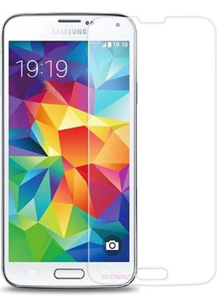 Samsung Galaxy S5 Mini Uyumlu Ekran Koruyucu Screen Protector Tempered Glass Kristal Netliğinde %100 Hd Görüntü, Yüksek Kalite Kırılmaz Temperli Cam