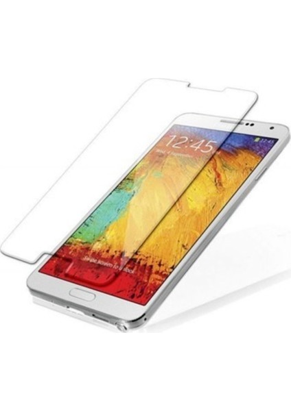 Samsung Galaxy Note 3 Neo Uyumlu Ekran Koruyucu Screen Protector Tempered Glass Kristal Netliğinde %100 Hd Görüntü, Yüksek Kalite Kırılmaz Temperli Cam