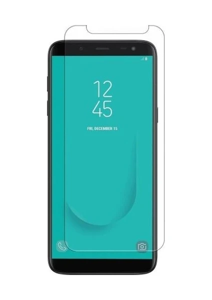 Samsung Galaxy J6 Uyumlu Ekran Koruyucu Screen Protector Tempered Glass Kristal Netliğinde %100 Hd Görüntü, Yüksek Kalite Kırılmaz Temperli Cam