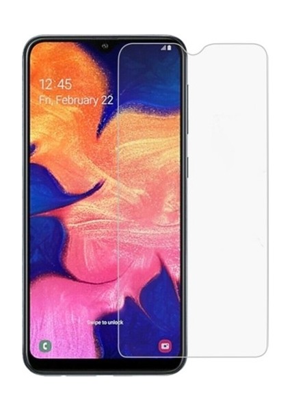 Samsung Galaxy A10 Uyumlu Ekran Koruyucu Screen Protector Tempered Glass Kristal Netliğinde %100 Hd Görüntü, Yüksek Kalite Kırılmaz Temperli Cam