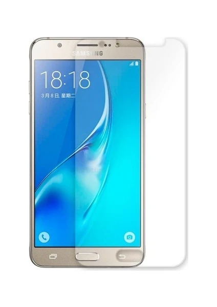 Samsung Galaxy J7 2016 Uyumlu Ekran Koruyucu Screen Protector Tempered Glass Kristal Netliğinde %100 Hd Görüntü, Yüksek Kalite Kırılmaz Temperli Cam