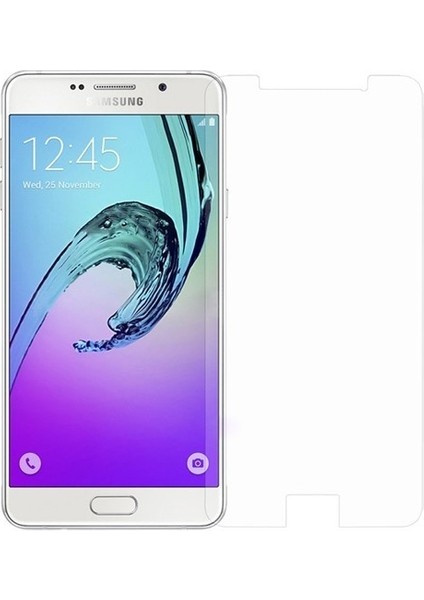 Samsung Galaxy A7 2016 Uyumlu Ekran Koruyucu Screen Protector Tempered Glass Kristal Netliğinde %100 Hd Görüntü, Yüksek Kalite Kırılmaz Temperli Cam