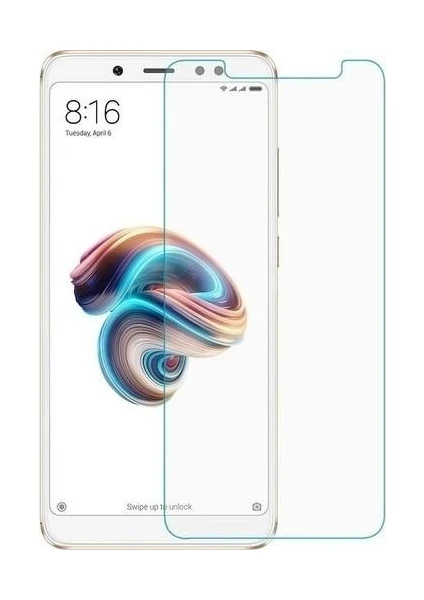 Xiaomi Redmi Note 5 Pro Uyumlu Ekran Koruyucu Screen Protector Tempered Glass Kristal Netliğinde %100 Hd Görüntü, Yüksek Kalite Kırılmaz Temperli Cam