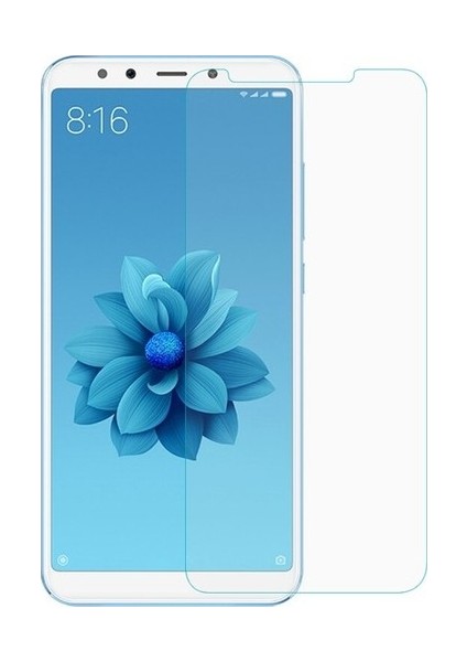 Xiaomi Mi 6x Uyumlu Ekran Koruyucu Screen Protector Tempered Glass Kristal Netliğinde %100 Hd Görüntü, Yüksek Kalite Kırılmaz Temperli Cam