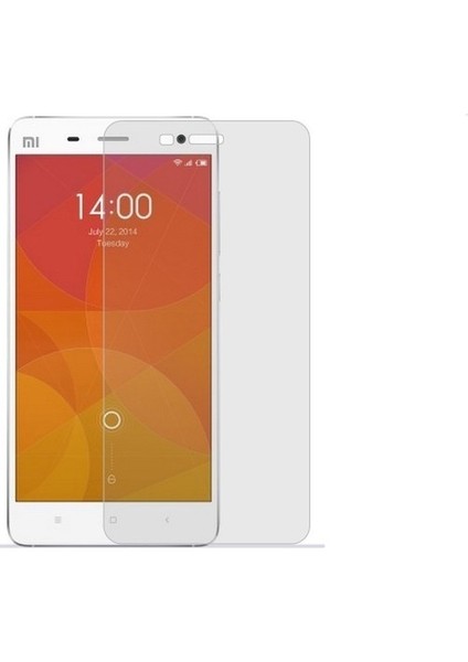 Xiaomi Mi 4 Uyumlu Ekran Koruyucu Screen Protector Tempered Glass Kristal Netliğinde %100 Hd Görüntü, Yüksek Kalite Kırılmaz Temperli Cam