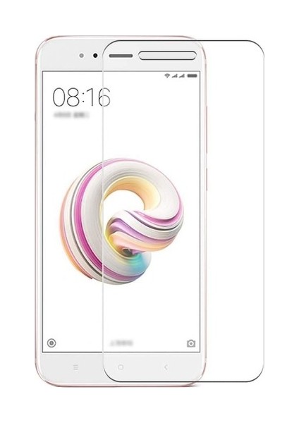 Xiaomi Mi 5x Uyumlu Ekran Koruyucu Screen Protector Tempered Glass Kristal Netliğinde %100 Hd Görüntü, Yüksek Kalite Kırılmaz Temperli Cam