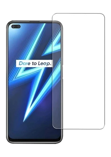 Realme 6 Pro Uyumlu Ekran Koruyucu Screen Protector Tempered Glass Kristal Netliğinde %100 Hd Görüntü, Yüksek Kalite Kırılmaz Temperli Cam