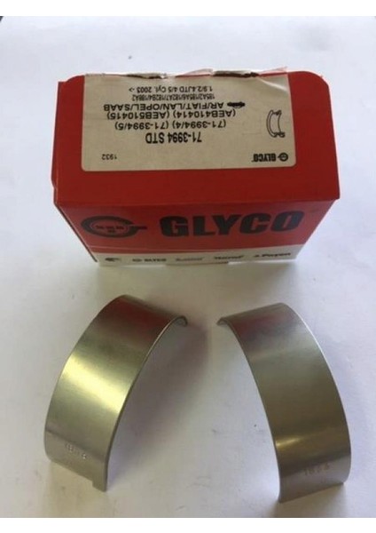 Kol Yatak Std Alfa 147 1.9 Jtd Jtdm 01 156 1.9 2.4 2.0 Jts 02-05 166 2.4jtd Gt /doblo 1.9 Jtd 1 Pistonluk 18051