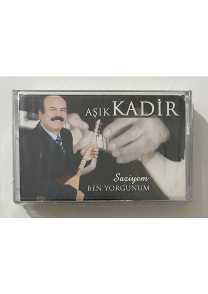 Aşık Kadir – Şaziyem Ben Yorgunum Kaset (Jelatininde Sıfır Orjnal Dönem Baskı Kaset)