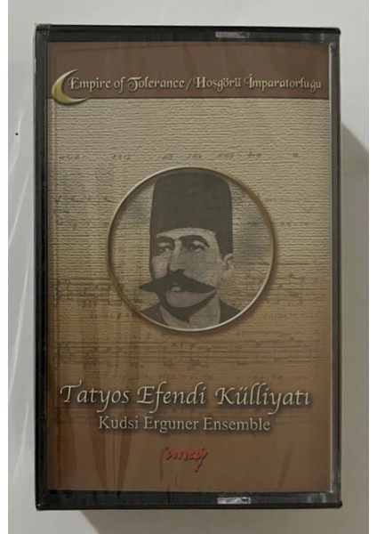 Tatyos Efendi Küllüyatı Kudsi Erguner Ensemble Çift Kaset (Jelatininde Sıfır Orjnal Dönem Baskı Kaset)