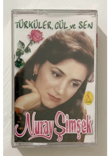 Nuray Şimşek – Türküler Gül ve Sen Kaset (Jelatininde Sıfır Orjnal Dönem Baskı Kaset)