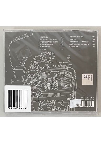 Mazhar Fuat Özkan - No Problem CD (Jelatininde Sıfır Orjnal Dönem Baskı Cd)