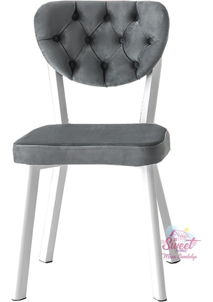 Simge Metal Sandalye Renkli Ayak 4 Lü Set Cafe,restaurant,mutfak,salon,yemek Odası Sandalyesi fiyatları