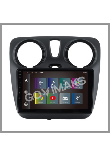 GOVİMAKS DACIA DOKKER 2013-2021 UYUMLU 2 GB RAM 32 GB HAFIZA ANDROID MULTIMEDIA TEYP fiyatları