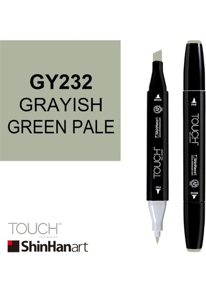 Art Touch Twin Marker GY232 Grayish Green Pale