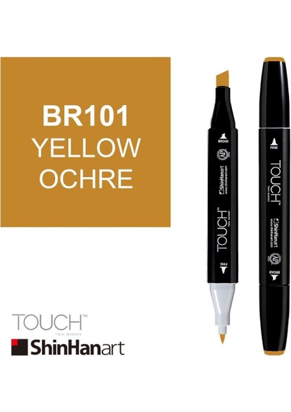 Art Touch Twin Marker BR101 Yellow Ochre fiyatları