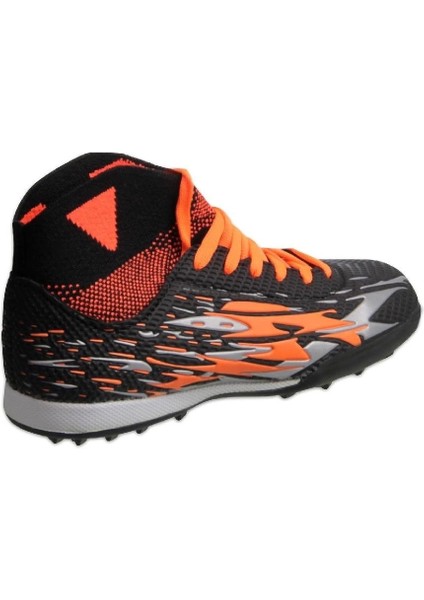 M.p Unisex Bağcıklı Siyah-Turuncu Halı Saha Futbol Ayakkabısı 241-1700GR indirimleri